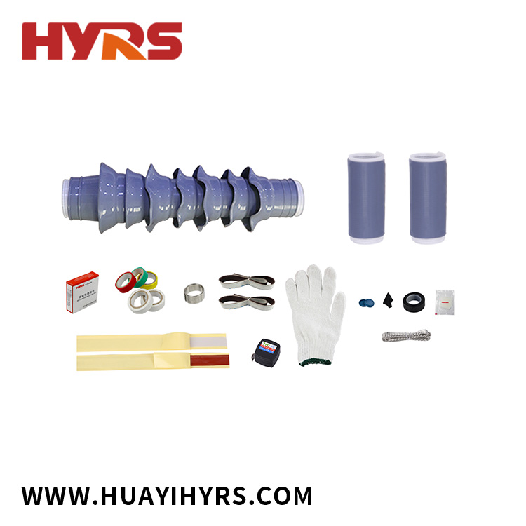 ပြင်ပအတွက် 24kV Cold Shrinkable Single Core Termination Kit